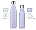 MIRA Stainless Steel Vacuum Insulated Water Bottle | Leak-proof Double Walled Cola Shape Bottle | Keeps Drinks Cold for 24 hours & Hot for 12 hours (Lavender Violet, 25 oz (750 ml, 0.8 qt))