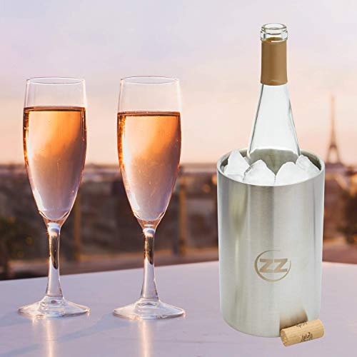 Bunzzr Stainless Steel Wine Chiller Bucket Insulated Long Lasting