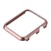 IMYMAX for Apple Watch Case 38mm, Hard Aluminum Plated Protective Bumper Shell Cover Cases for Apple iWatch Series 2 / Series 1 Sport/Edition All Models - Rose Gold