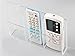 VANCORE Remote Control Holder - Acrylic Wall Mount Media Organizer Box, 3 Compartments