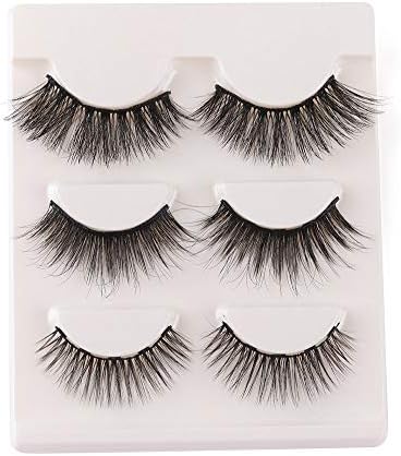 Magnetic Eyelashes, Long Full Coverage Glue-free Magnetic For Magnetic Eyeliner Five Magnets Eye Lash Extension - 3 Pairs/pack(Volume)