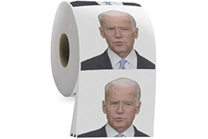 Joe Biden Funny Political Toilet Paper Roll by Gagster - TP Prank Democrat & Republican Election Party Joke Gifts,White Elephant Gift Exchange, Secret Santa, Make your Butt Laugh