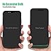 iPhone X Battery Case, ALLEASA 6000mAh Rechargeable Extended Charger Case Protective Battery Pack Charging Case [Lightning Charging Port] for iPhone X/iPhone 10(5.8 inch)–Black