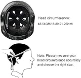 ValueTalks Kids Bike Helmet and Pads Set 7pc Adjustable Black view 7