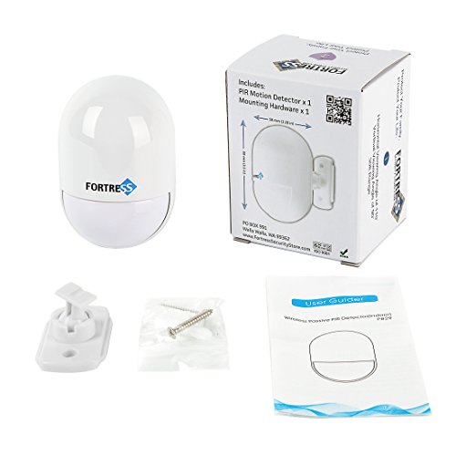 Fortress Security Store- DIY Total Security System Motion Sensor/Motion Detector for Home and Business Security