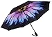 Fidus Inverted Reverse Sun&Rain Car Umbrella Large Windproof Travel UV Umbrella for Women Men - Auto Open Close(Colored Glaze)