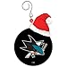 San Jose Sharks Team Puck Christmas Ornament
