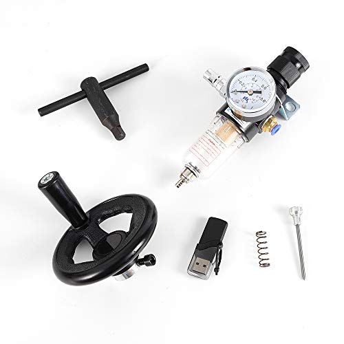 image for Marking Machine TBVECHI Pneumatic Rotary Dot Peen Marking Machine for 