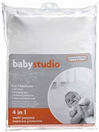 Baby Studio 4 in 1 Cot Mattress Protector