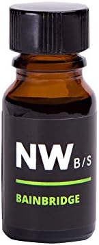 Bainbridge Beard Oil Mini (.34oz) - Forest pine &amp; cedar wood scent (essential oils); no fragrance. All-natural premium beard oil for any length of short facial hair or beard.