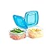 Mr Lid Premium Food Storage Container, 17-Piece Set with Permanently Attached Lids