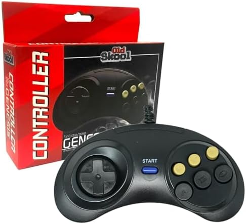 Amazon.com: 6 Button Arcade Pad for Sega Genesis : Video Games