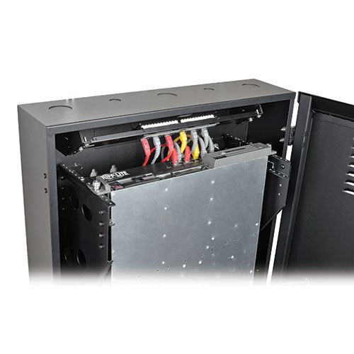 Tripp Lite 5U Vertical Wall-Mount Rack Enclosure Cabinet, Low-Profile, Switch Depth, 20" Deep (SRWF5U)