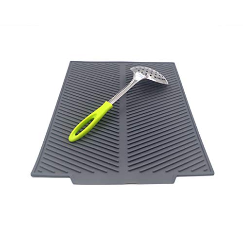 image for HOMURE H Silicone Dish Drying Mat - Dish Mat for Kitchen - Large Size 