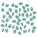 Matubo SuperDuo 2-Hole Czech Glass Beads, Turquoise, 2x5mm, 8g Tube