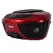 Jensen CD-475R Portable Sport Stereo Boombox CD Player with AM/FM Radio and Aux Line-in & Headphone Jack (Red)thumb 4