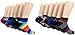 Marino Low Cut Socks for Men - Funky Colored Ankle Socks - Pattern Designed Dress Socks - 12 Pack - Style 3 - Size 10-13