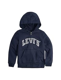 Levi's - Sudadera con capucha con cremallera para niño