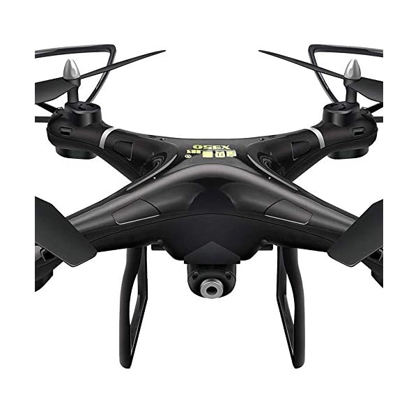 Fernbedienungsauto, Drohnen mit Kameras, Quadcopter-Drohne mit Wifi FPV 720P HD-Kamera, Höhe Hold & Headlessmode… – Bild 7