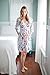 Baby Be Mine Maternity Labor Delivery Nursing Robe Hospital Bag Must Have (L/XL pre Pregnancy 12-18, Isla)