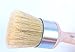 Chalk Mountain Brushes Large Round Chalk Furniture Paint Wax or Stenciling Brush. Designed for Maximum Comfort with Aluminum Ferrule to Ensure no Rusting