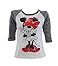 Disney Ladies Minnie Mouse Onsie Junior Fit T-Shirt