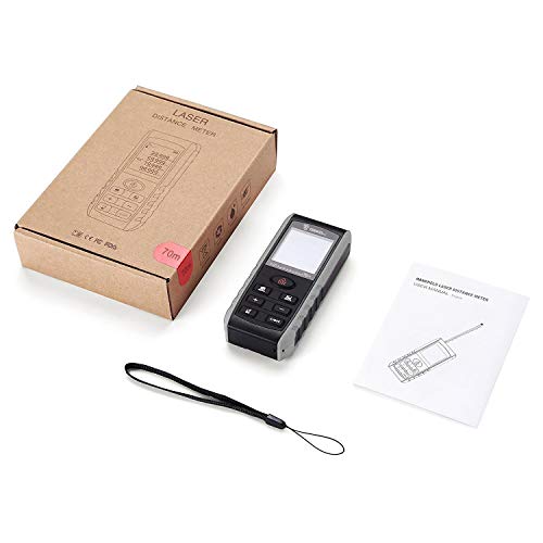 image for DEKOPRO 229ft Laser Distance Measure Device Large Digital LCD Display 