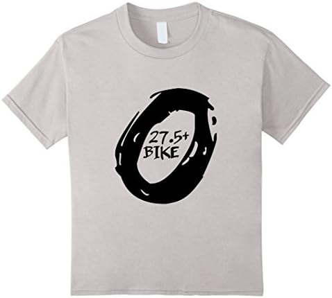Kids 27.5 plus bike t-shirt 10 Silver