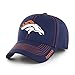 OTS NFL Denver Broncos Men's Start Line Center Stretch Fit Hat, Team Color, Medium/Large