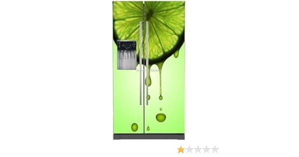 StickersNews – Pegatina Nevera Americano Déco Cocina limón 738 ...