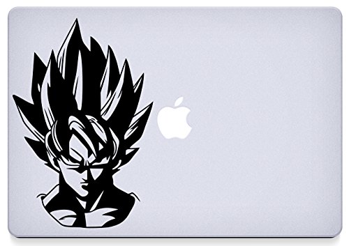 Goku - Head - Macbook - Decal