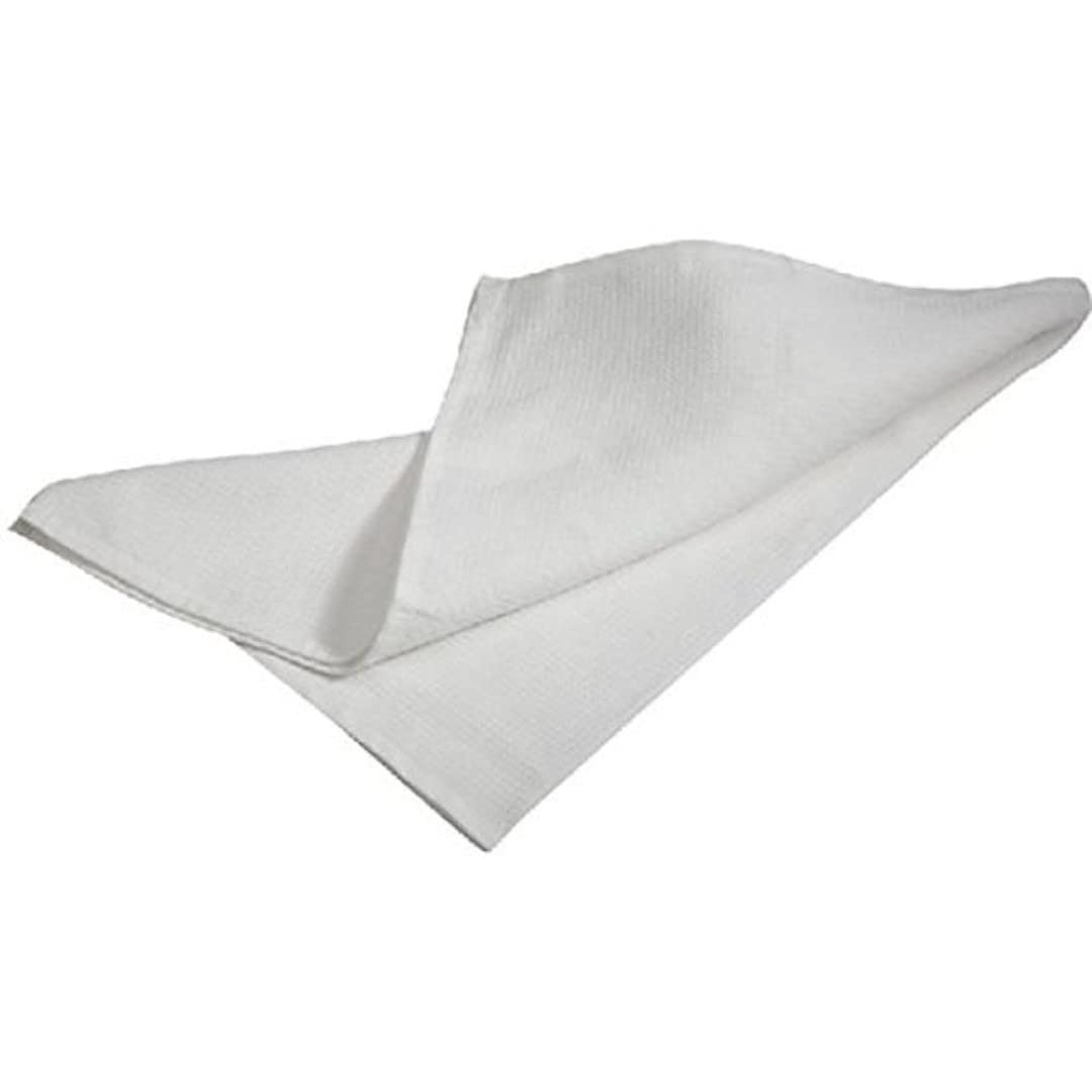 Genware NEV-TW03 Honeycomb T-Towel/Waiters cloth, 51 cm x 76 cm, White (Pack of 10)
