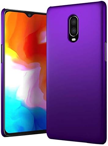 weijij Ultra-Thin Luxury Hard PC Protector Cover for OnePlus 6T 6.41 inch Case Slim Soft Gel Cell Phone Cover Scratch Resistant Shell Case Protective