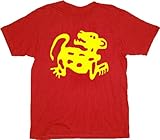 Legends of the Hidden Temple Red Jaguars Adult Costume T-shirt Tee, Online Clothing Store