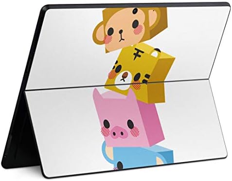 Igsticker Surface Pro X 専用スキンシール サーフェス プロ エックス ランキングtop5 ノートブック ノートパソコン カバー 保護 ユニーク キャラクター ケース ラブリー アクセサリー フィルム 動物 ステッカー