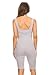 Stretch Cotton Bodysuit Women Sleeveless Stretch Cotton Skinny Solid Knee Length Sport Active Unitard Bodysuit (& Plus)