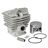 Ketofa Cylinder Piston Rebuild Kit Assembly for STIHL 036 MS360 Chainsaws 48mm
