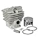 Ketofa Cylinder Piston Rebuild Kit Assembly for STIHL 036 MS360 Chainsaws 48mm primary