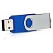10-Pack 4GB USB 2.0 Blue Flash Drives for Saving and Transferring Small Files