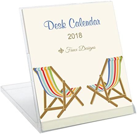 Faux Designs Gift Calendar 2018: Beach Chairs