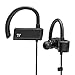 TaoTronics Bluetooth Headphones, Wireless in Ear Earbuds, Sports Earphones with 360° Adjustable Earhooks (15 Hour Playtime, aptX Lossless Sound and CVC 6.0 Noise Cancelling Mic, IPX5 Sweat Proof)