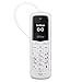 GTStar Mini bluetooth handset phone UPGRADED BM50 0.66 inch Unlocked Mini Mobile Phone Bluetooth Earphone Dialer Dual SIM Card Slots(White)