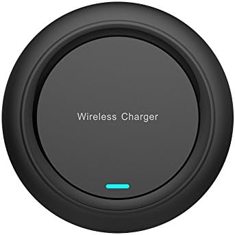 Wireless Charger,Ultra Slim Qi Wireless Charger Pad Anti-Slip Fast 7.5W Wireless Charging for iPhone 8/X/8 Plus Wireless Charging for Samsung Galaxy S9 Plus S8 S8plus Note 5 S7 S7 edge S6 edge plus