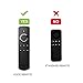 Fire TV Remote Case SIKAI Shockproof Anti-Lost Protective Silicone Cover for 5.9'' Amazon Fire TV, Fire TV Stick, Fire TV Cube Alexa Voice Remote Skin-Friendly with Remote Loop (Glow in Dark Green)