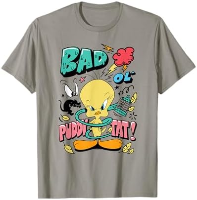 Amazon.com: LOONEY TUNES Boys' Sylvester and Tweety T-Shirt Size 4
