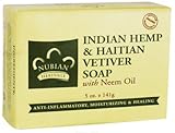 Bar Soap Indian Hemp & Haitian Vetiver, 5 oz (141 g) (6-Pack)