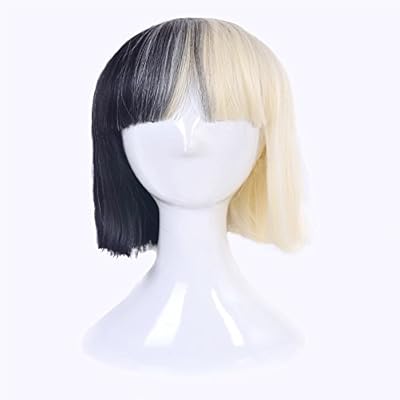 Wiged European And American Singer Sia The Same Style Short