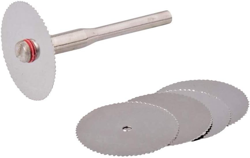 Silverline 656628 Rotary Tool SS Saw Blade Set 6pce 22 mm Dia, 1 - Pack