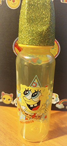 Glitter Spongebob Adult Baby Bottle BABY NIPPLE
