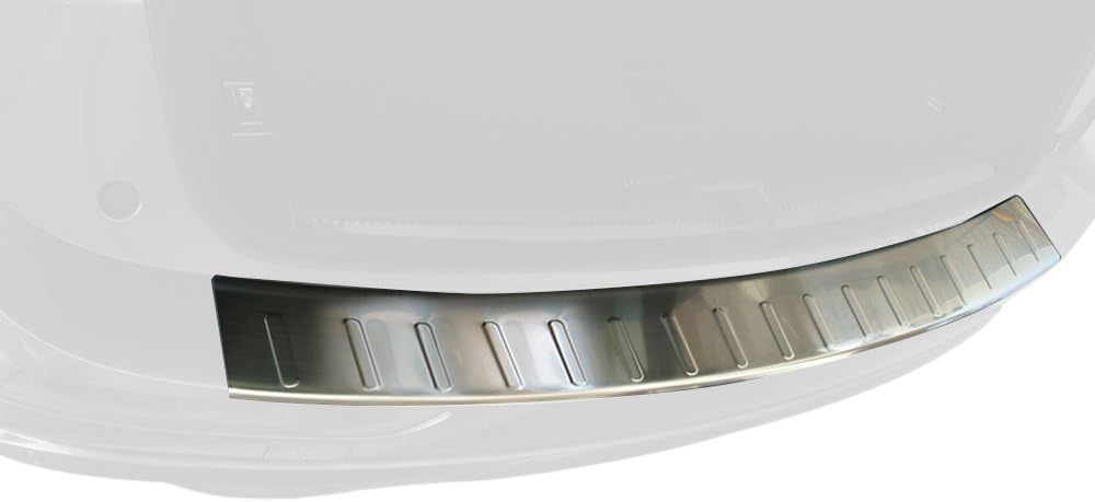 ZIC Brushed Stainless Steel Rear Bumper Protector Guard fits 2008-2017 Audi Q5 SQ5
